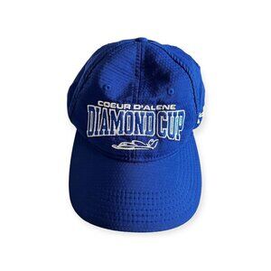 Coeur d' alene Diamond Cup Fitted Embroidered Strapback Hat